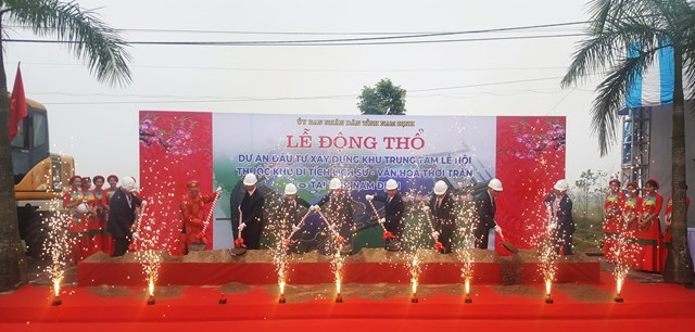 Nam Định: Xin lùi 4 năm hoàn thành xây dựng Khu trung tâm lễ hội đền Trần